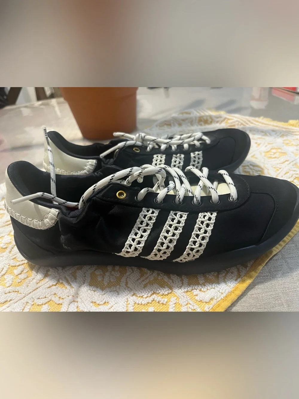 Adidas x Wales Bonner Gender Inclusive Karintha Low Satin Sneakers
